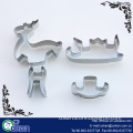 baking supplies 3D biscuit cutter snowflake elephant dinosaur shape halloween christmas mini cookie cutter